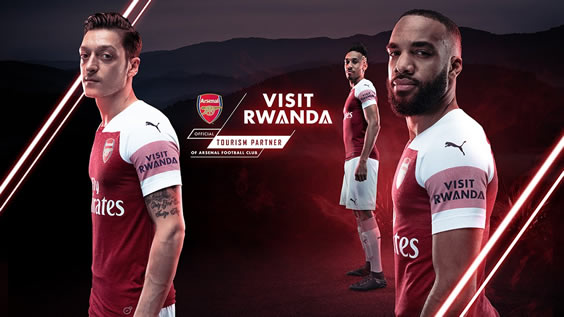 Arsenal fc partners with rwanda government