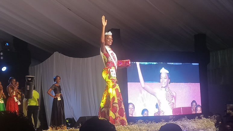 Miss Uganda Central Lynette Kwagala