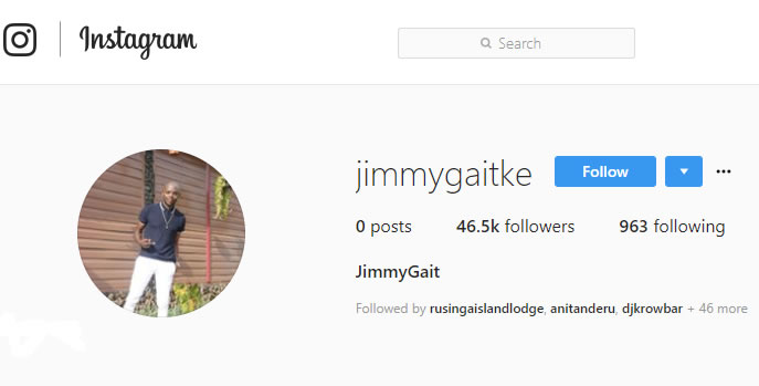Singer Jimmy Gait