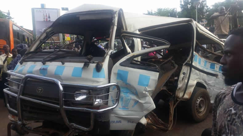 Nasty Trailer Accident at Kiira Road